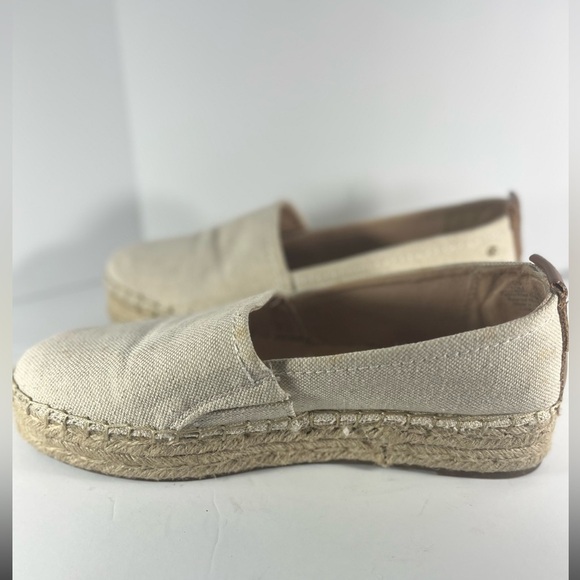 SAM EDELMAN CIRCUS Espadrille Beige Wedge Jute Sandals Size 10 - Picture 11 of 15